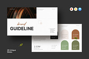 Brand Guideline Presentation, a Templates & Theme by Slide_Genius1 (Thumbnail 1 of 6)