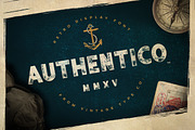 Authentico Display Font, a Serif Font by Vintage Type Company (Thumbnail 1 of 7)