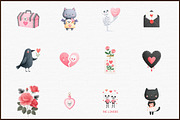 Spooky Gothic Valentine's Day Bundle, an Illustration by Sublimation Artist (Thumbnail 3 of 6)