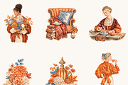 Cozy Autumn Clipart Bundle, an Object Illustration by BusyDaydesign (Thumbnail 4 of 9)