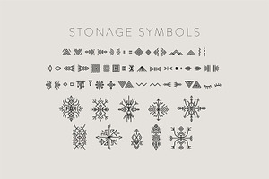 Stonage - Handwritten Font Family