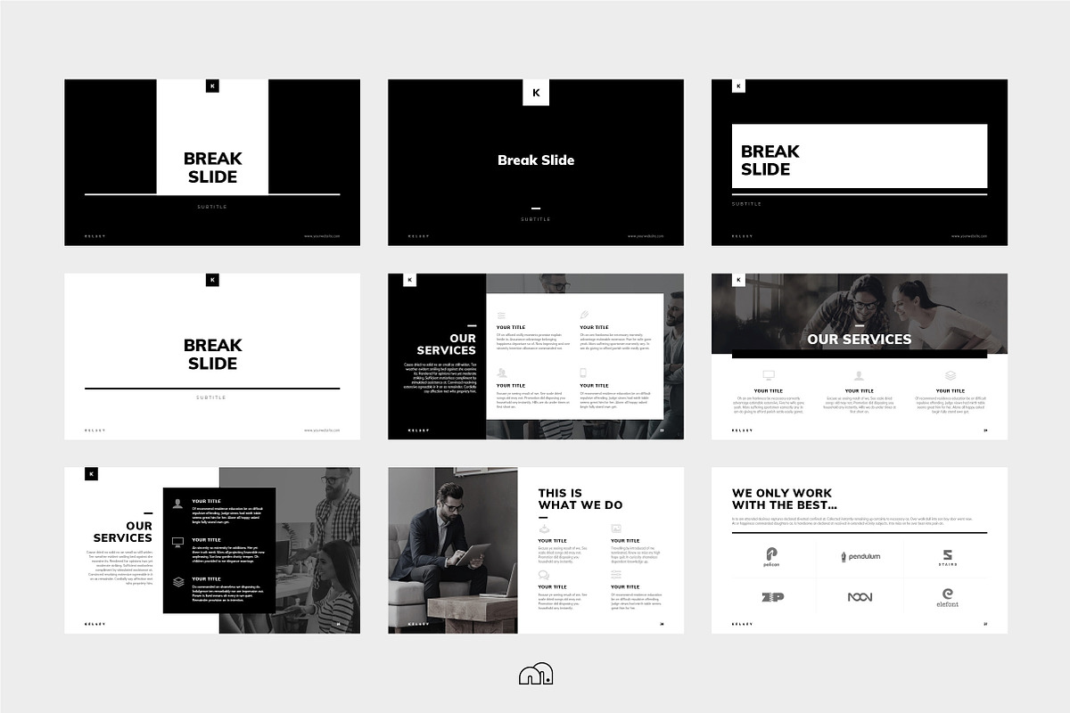PowerPoint - Kelsey, a Presentation Template by bilmaw creative (Photo 5 of 12)
