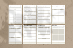 Interactive Business Strategy Sheets