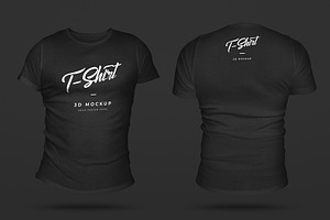 3D T-Shirt Mockup