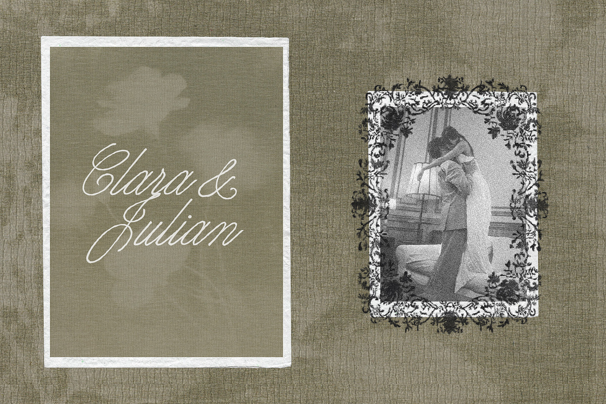 Faded Herbarium: Texture Backgrounds, a Texture Graphic by lerinartstudio (Photo 10 of 13)