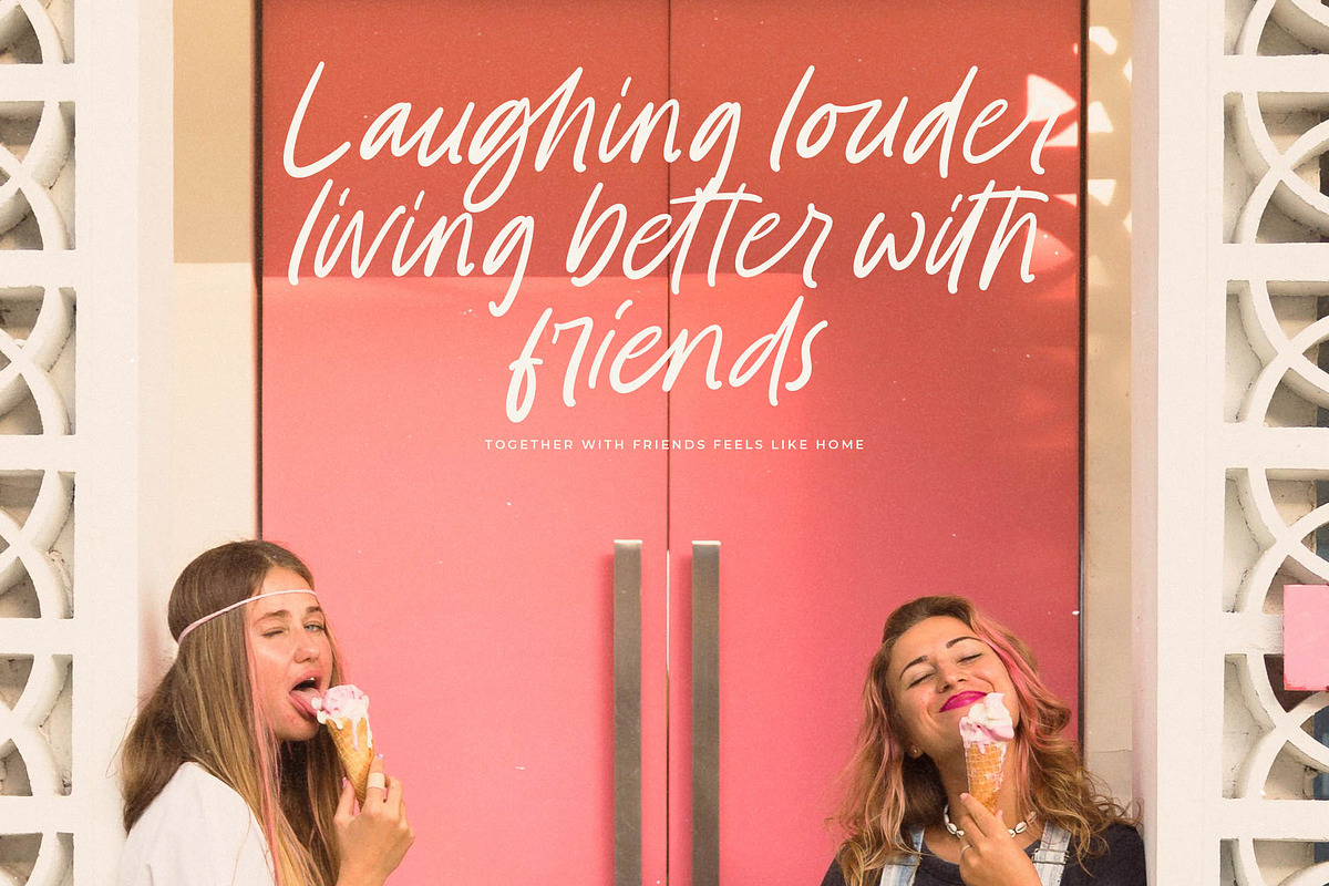Floral Buttercup Modern Handwritten, a Script Font by stylishtype.co (Photo 2 of 20)