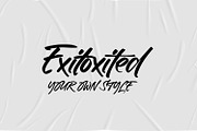 Rollingtime - Brush Script, a Script Font by Cititype (Thumbnail 8 of 14)