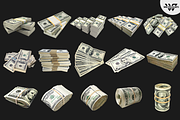 MONEY PACKS Isolated Elements, an Object Graphic by WG DESIGN (Thumbnail 4 of 5)