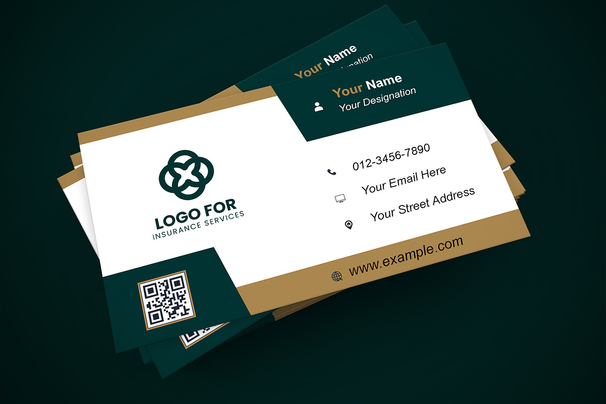 Smart Layout Business Card Template preview 2