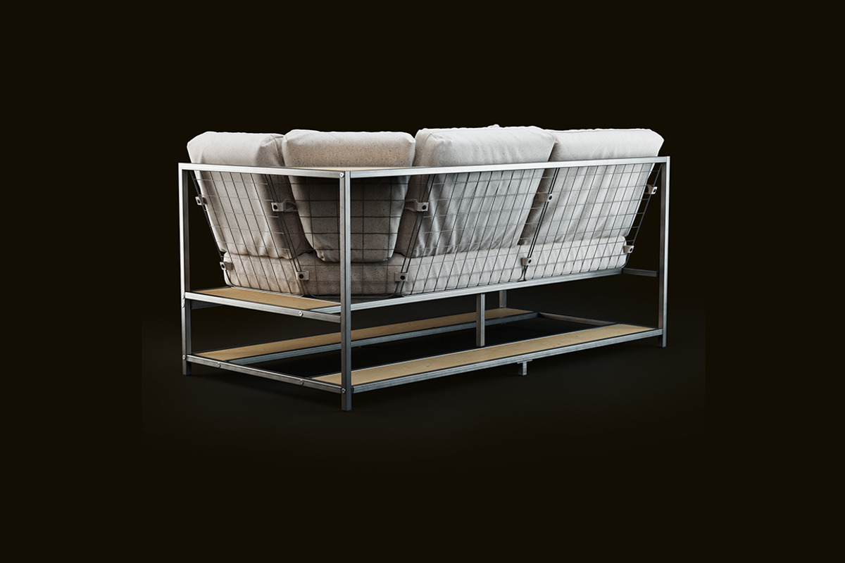IKEA Ekebol Sofa, a Furniture 3D Model by dk 3d models (Photo 4 of 8)