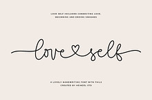 Love Self | Lovely Script Font