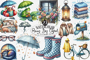 Rainy Day Sublimation Clipart, an Illustration by Designking (Thumbnail 1 of 4)