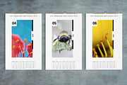 Macro photography Wall Calendar 2025, a Stationery Template by Boris Cupac (Thumbnail 4 of 5)