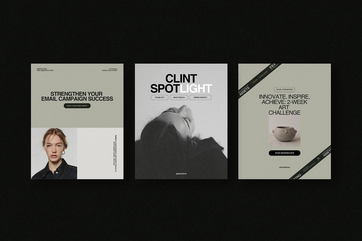 ZAVI | Social Media Kit (III), a Social Media Template by The Aesthetic Studio (Photo 6 of 10)