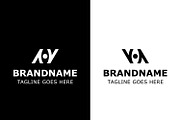 Letters VA or AV Vision Logo, a Branding & Logo Template by Pray Art Design Studio (Thumbnail 1 of 2)