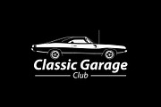 Classic Garage Club Vector Car, a Sport Illustration by Plaid4You (Thumbnail 3 of 8)