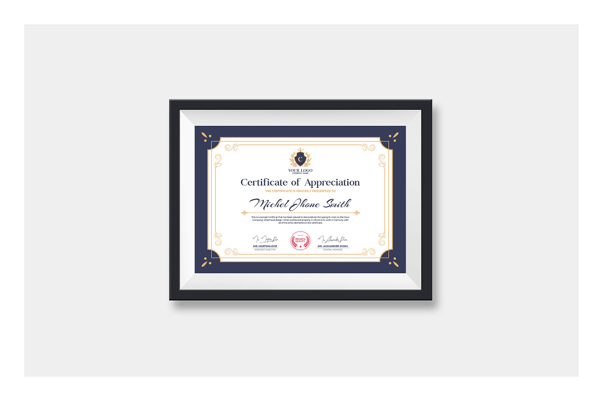 Certificate, a Stationery Template by GenerousArt (Photo 4 of 10)