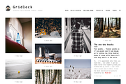 Gridlocked tumblr theme, a Websites & App Template by Pixel Revel (Thumbnail 2 of 5)