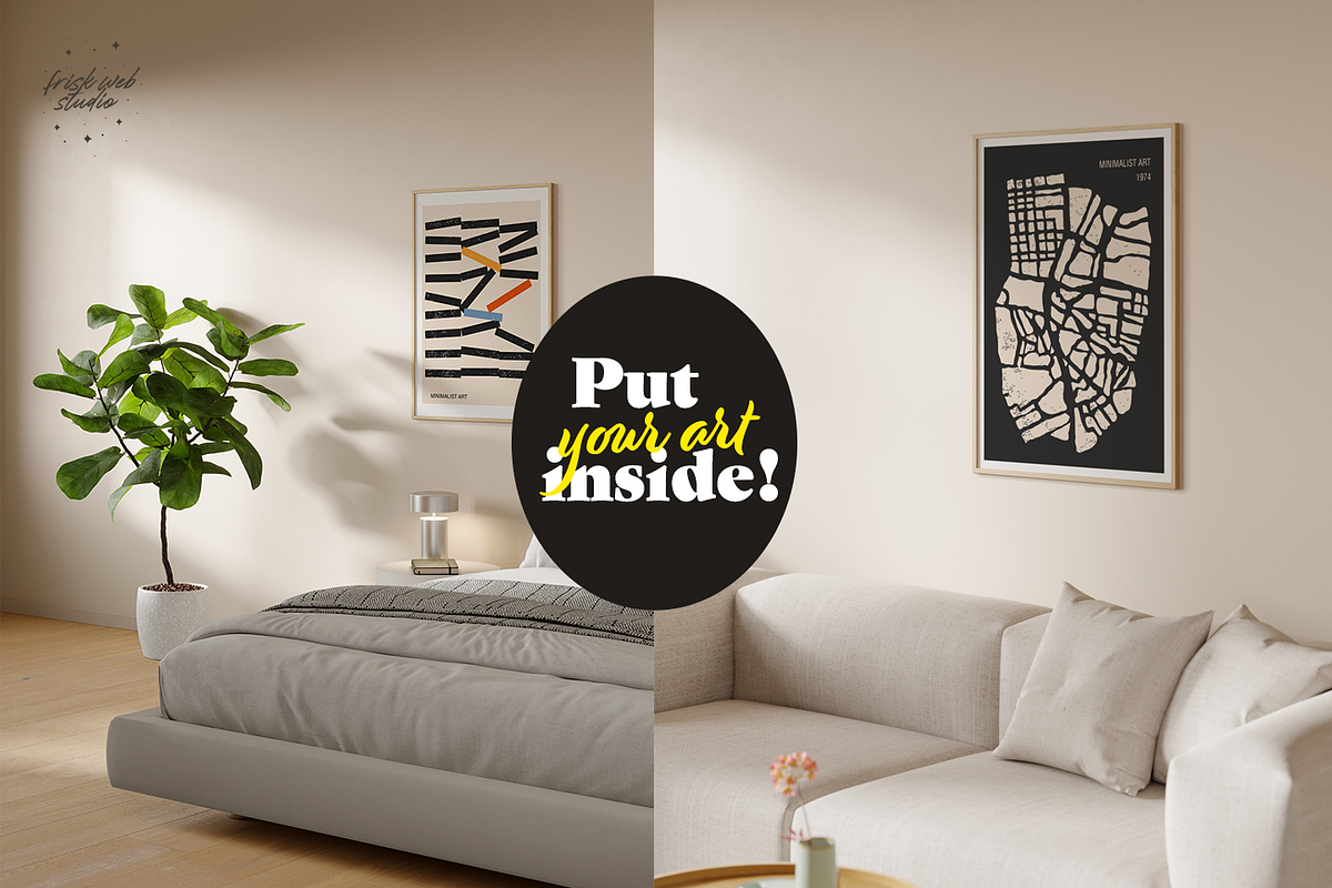 Poster Mockups Session, a Product Mockup by Frisk Shop (Photo 3 of 11)
