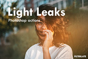 Light Leaks Set. 2 | Ps Actions, an Action Add-On by Filterlate (Thumbnail 1 of 5)