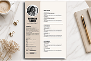 MODERN RESUME TEMPLATE (R4), a Resume Template by dulchaer29 (Thumbnail 3 of 4)