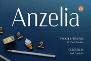 CS Anzelia – Modern Font, a Sans Serif Font by Craft Supply Co. (Thumbnail 1 of 8)