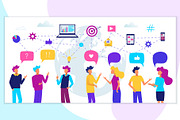 Communication concept, a Person Illustration by SvetaDraws (Thumbnail 2 of 4)