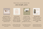 Instagram Coach Engagement CANVA PS, a Social Media Template by Eviory (Thumbnail 4 of 48)