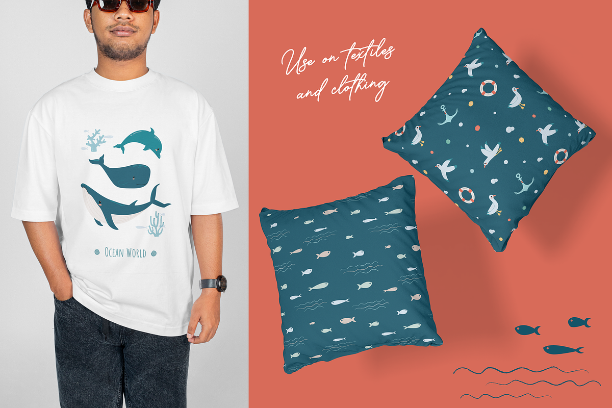 Marine Fauna, an Animal Illustration by ApollinariaManko (Photo 8 of 11)