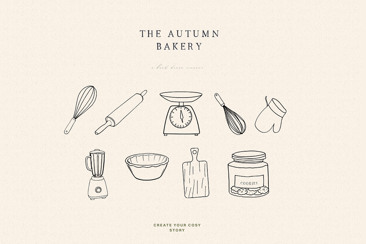 Autumn Icons & Winter Print Studio, a Decorative Illustration by Laras Wonderland (Photo 9 of 11)