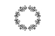 Vintage Floral Frame Vector Bundle, an Illustration by Designs_River (Thumbnail 23 of 51)