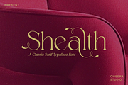 Shealth - Timeless Classic Modern, a Serif Font by Qweera Studio (Thumbnail 1 of 12)