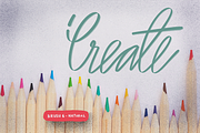 The Lucky Procreate lettering kit, a Brush Add-On by YokoBlue (Thumbnail 9 of 10)