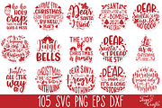 Huge Christmas Quotes Bundle, an Illustration by Anastasia Feya (Thumbnail 5 of 10)