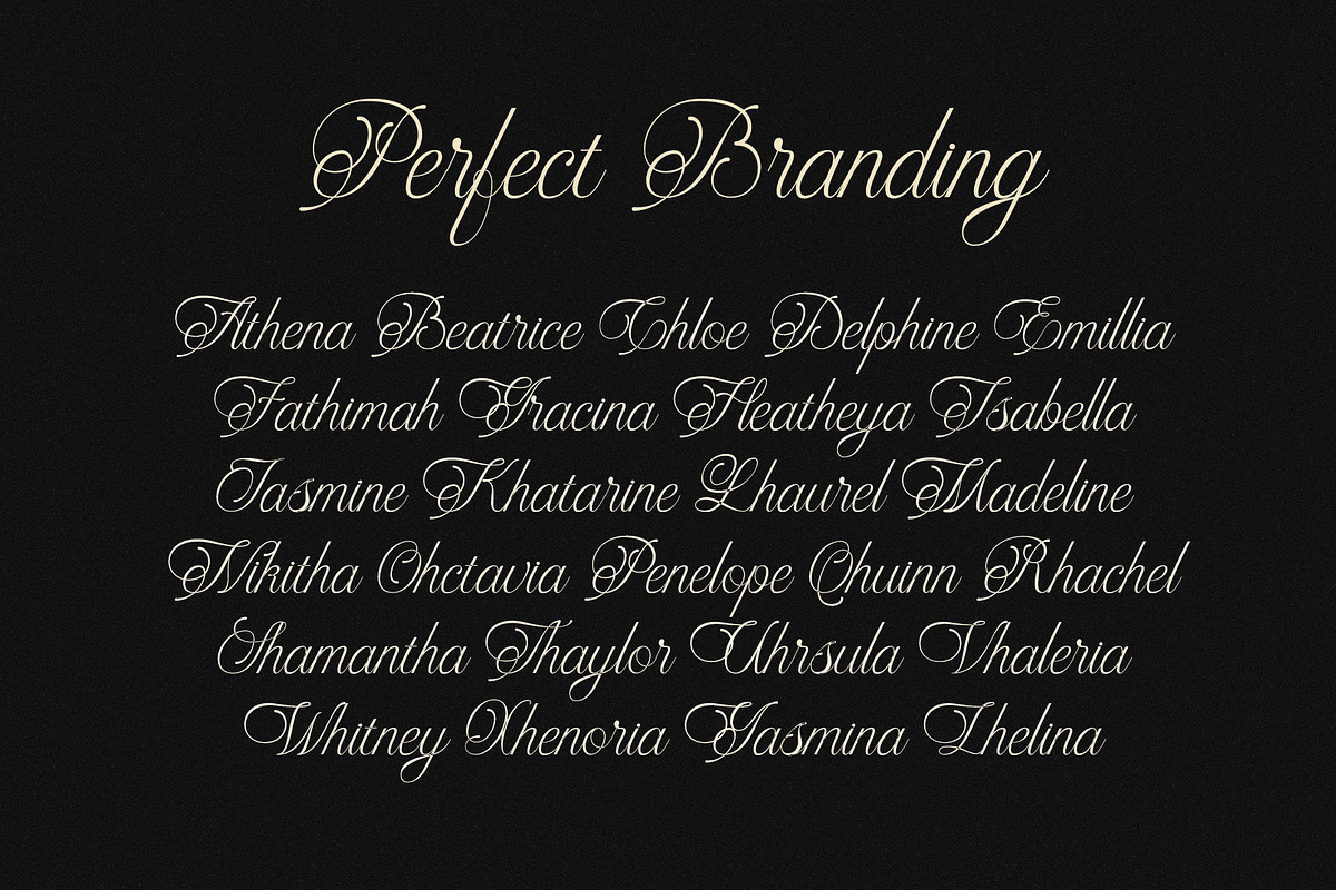 Britalia Script Elegant Calligraphy, a Script Font by RantautypeStudio (Photo 3 of 20)