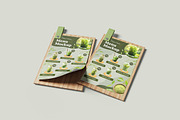 Modern Menu Mockup For Branding, an Advertising Mockup by bimockup (Thumbnail 3 of 6)