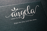 Hollyn + Extras, a Script Font by vanroem (Thumbnail 6 of 11)