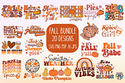 Fall svg bundle, Retro Fall svg, an Object Graphic by HeyLenaArts (Thumbnail 1 of 5)