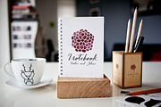 5 Notebook mockups, a Print Template by show it better (Thumbnail 3 of 5)