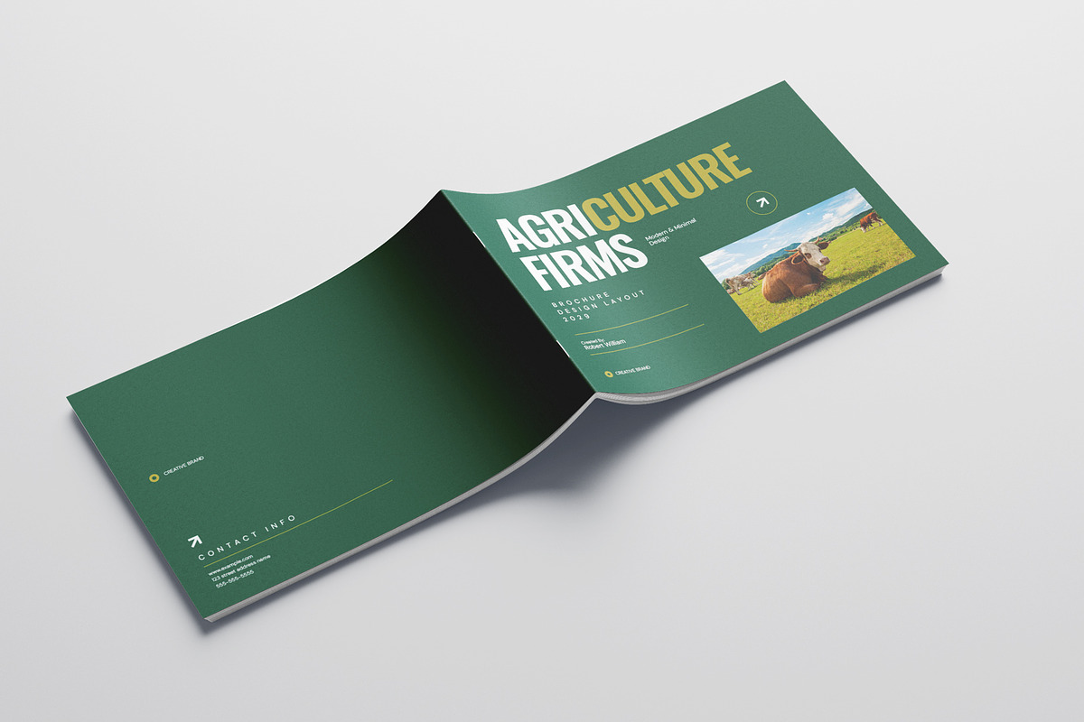 Agriculture Brochure Landscape, a Brochure Template by Pixelpick (Photo 9 of 9)