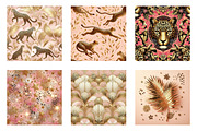 Pink and Gold Leopard Digital Paper, an Illustration by CreationArt (Thumbnail 5 of 5)