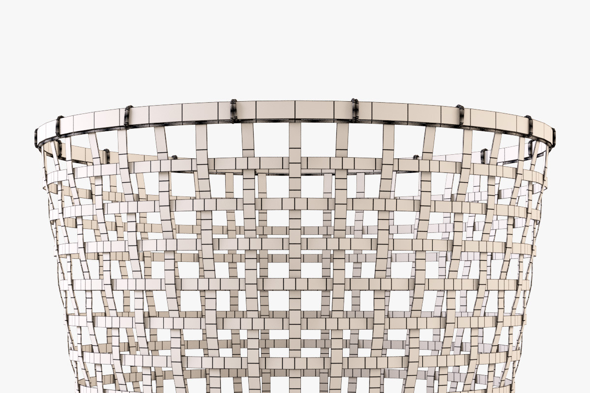 Wicker Basket Ikea Gaddis d50, an Object 3D Model by Markelos (Photo 6 of 8)