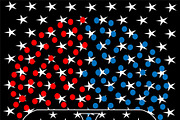 Skull icon with American USA flag, a Background Graphic by TeaGraphicDesign (Thumbnail 3 of 4)