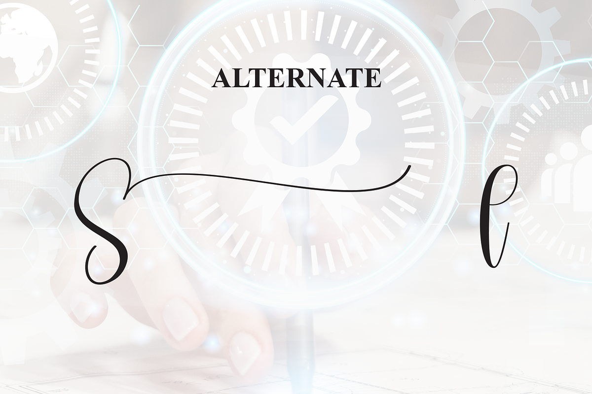 Sistematis | Script Font, a Handwritten Font by Scratchones (Photo 8 of 9)