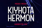 Kiyhota Hermon Font, a Serif Font by albert_kalingga (Thumbnail 1 of 5)