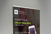 Mobile App Roll-Up Banner, a Flyer Template by ThemeDevisers (Thumbnail 2 of 4)