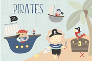 Pirates, an Animal Illustration by Poppymoondesign (Thumbnail 1 of 5)