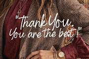 Tember Ameristo Casual Signature, a Script Font by Maulana Creative (Thumbnail 7 of 7)