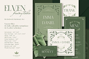 Elven Fairytale Wedding Suite, a Print Template by Garden in frame (Thumbnail 2 of 11)