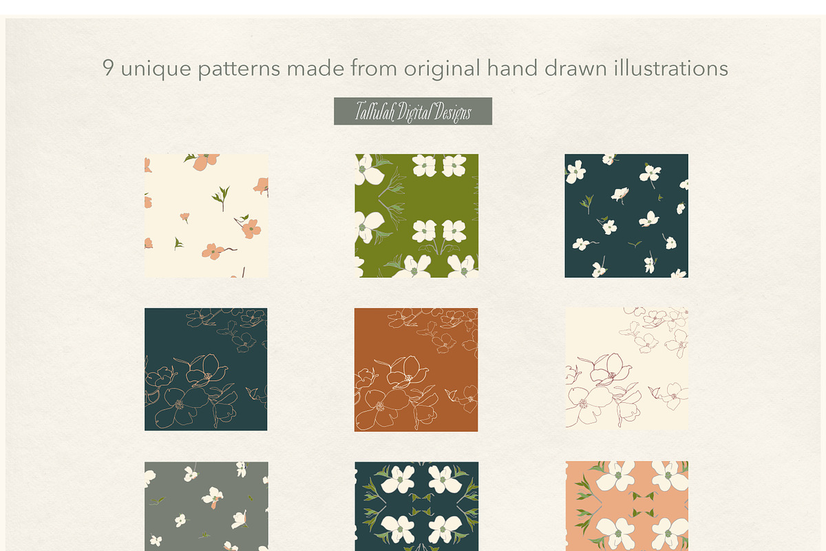 Dogwood Days Complete Collection, an Illustration by Tallulah Digital Designs (Photo 2 of 6)
